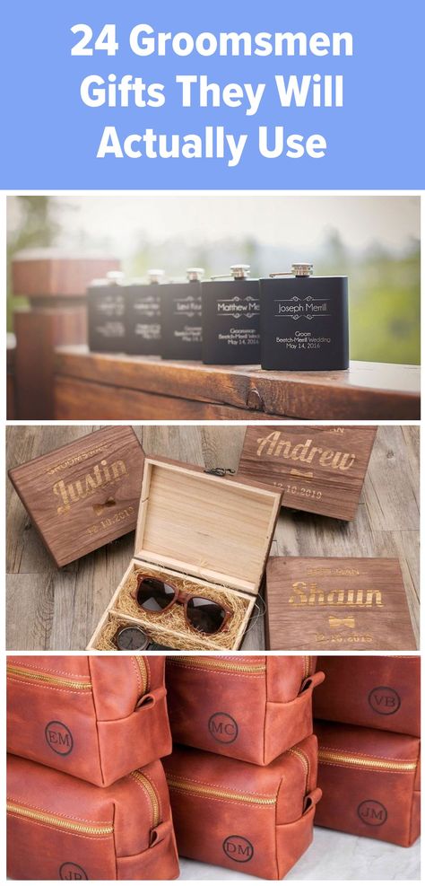 Unique Groomsmen Gifts Cheap Groomsmen Gifts, Custom Gifts For Men, How To Ask Your Groomsmen Ideas, Bachelor Party Gifts For Guys, Groomsmen Gifts Wedding Day, Bachelor Gift Ideas, Groomsmen Proposal Ideas, Groomsmen Gifts Ideas, Best Man Gift Ideas