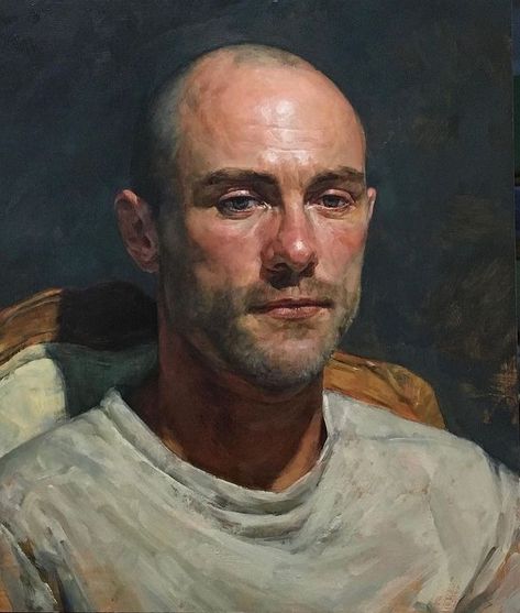 Art, Life, & Works. | @jeffreyrippleart Jeffrey Ripple (American, 1962-) - “Portrait of Luke” (2022) . . . . #artista #painting #artcontemporary #realistart… | Instagram Paintings Sketch, Male Artworks, Classical Realism, Night Portrait, Art Magazine, Oil Portrait, Oil Painting Portrait, Art Life, Digital Painting Tutorials