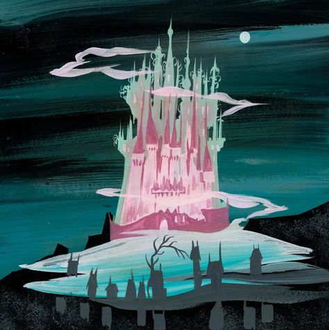 Mary Blair: The Modern Artist Behind Disney Magic | DailyArt Magazine Blair Art, Mary Blair Art, Cinderella's Castle, Mary Blair, Disney Artists, Mickey Mouse Art, Disney Concept Art, Cinderella Castle, 80s Cartoons