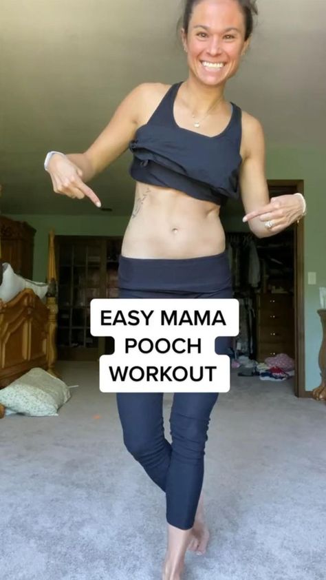 Pooch Workout, Post Baby Workout, Easy Ab Workout, Post Pregnancy Workout, Full Body Workouts, Baby Workout, At Home Workout, Mommy Workout, Postnatal Workout