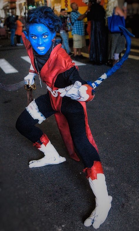 Nightcrawler - X-Men Nightcrawler Redesign, Nightcrawler Cosplay, Cyclops Cosplay, Nightcrawler Art, Nightcrawler Comic, Nightcrawler Xmen, X Men Costumes, X Men Funny, Xmen Cosplay