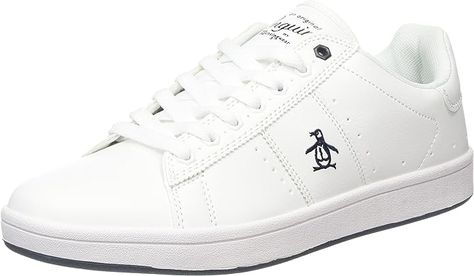 ORIGINAL PENGUIN Men's Steadman Trainers Original Penguin, Penguins, Shoe Bag, The Originals, Sneakers, White