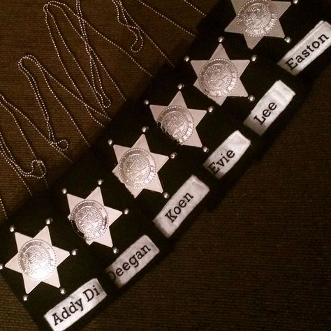 Police Birthday Party Favors, Detective Theme Party Decorations, Fbi Theme Party, Fbi Birthday Party, Fbi Party Ideas, Police Themed Party, Police Themed Birthday Party Kids, Swat Birthday Party Ideas, Police Kids Birthday Party