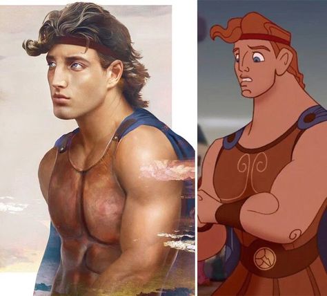 Disney's Hercules in real life Peter Pan Images, Real Life Disney Characters, Princes Disney, Disney Prices, Disney Movies To Watch, Animation Disney, Girls Heart, Disney Princes, Film Disney