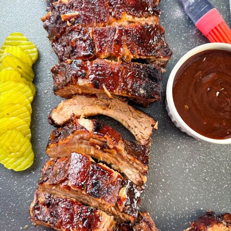 Oven Baked Baby Back Ribs - Stay Snatched Oven Baked Back Ribs, Babyback Pork Ribs Oven Baked, Baked Ribs In Oven, Slow Cooked Baby Back Ribs In Oven, St Louis Ribs In Oven, Oven Baby Back Ribs, Baby Back Ribs In Oven, Oven Baked Baby Back Ribs, Babyback Ribs In Oven