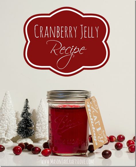 cranberry-jelly-recipe-mason-jar-crafts-love-blog Cranberry Jelly Recipe, Cooking A Turkey, Pomegranate Jelly, Cinnamon Bread Easy, Host Thanksgiving, Turkey Today, Pumpkin Crisp, Cranberry Jelly, Hosting Thanksgiving Dinner