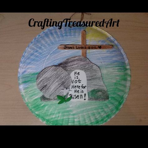 Resurrection Sunday Crafts For Kids, Easter Preschool Crafts Jesus, He Has Risen Craft, Resurection Jesus Craft, Jesus Resurrection Craft, Jesus Is Risen Crafts For Preschoolers, Bible Bucks, Easter Cross Art For Preschool, Reserection Crafts Sunday School