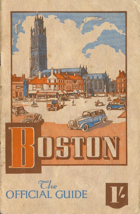 Official Guide for Boston - 1947 Vintage Boston Poster, Seance Room, Boston Art Print, Boston Aesthetic, Boston Vintage, Boston Poster, Boston Print, Boston Map, Boston History