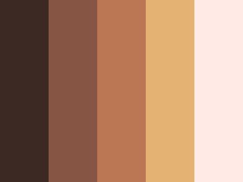 Coffee Shop Color Palette, Chocolate Color Palette, Living Room Palette, Bronze Color Palette, 70s Color Palette, Room Palette, Flat Color Palette, Cool Color Palette, Hex Color Palette