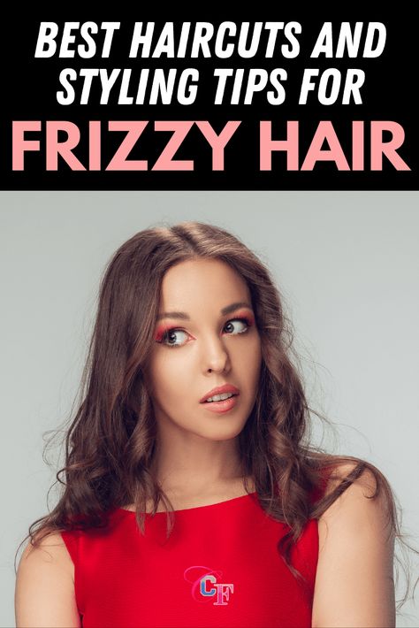 If you have curly, wavy or super frizzy hair, here are some fresh ideas for cute haircuts, plus styling tips to work with your hair type. Short Haircuts For Thick Frizzy Hair, Frizzy Wavy Hair Cuts, Haircut For Thick Frizzy Hair, Haircut For Thick Curly Hair, Haircut For Thick Wavy Hair, Thick Curly Haircuts, Haircut Thick Wavy Hair, Frizzy Hair Products, Thick Frizzy Hair