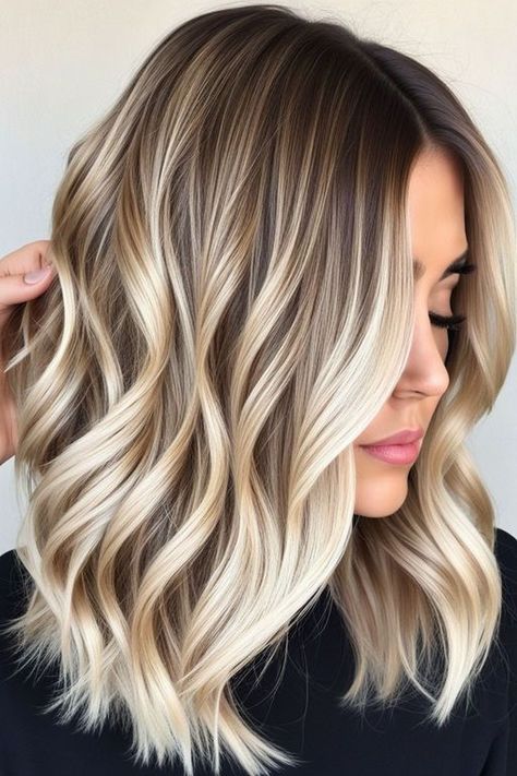 Bayalage Hair, Balayage Hair Blonde Short, Biolage Hair, Blonde Foils, Hair Color Inspiration, Blonde Balayage Hair, Balayage Blond, Icy Blonde Hair, Short Ombre Hair