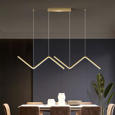 Dining Hanging Lights, Dinning Room Light Fixture, Pendant Lighting Living, Lights Over Dining Table, Cool Light Fixtures, Kitchen Ceiling Design, Dinning Room Lighting, Modern Glass Pendant Light, Modern Hanging Lights