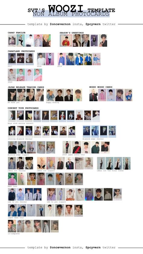 #seventeen #woozi #wishlist Dk Photocard Template, Yeonjun Photocard Template, Dk Photocard, Do Photocard, Yeonjun Photocard, Trading Card Template, Photocard Template, Bullet Journal Banner, I Want U