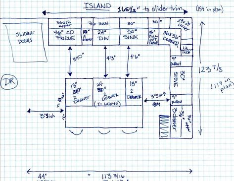 Kitchen Island Dimensions With Seating, Kitchen Island Measurements, Kitchen Plans Layout, Island Dimensions, L Shape Kitchen Layout, Kitchen Island Dimensions, Kitchen Layouts With Island, Kitchen Island Cabinets, Kitchen Cabinet Layout