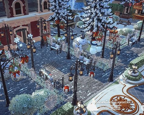 I couldn’t help myself….. Decided to take a break from my Fairycore Meadow and start getting my plaza switched over to Christmas 🎄 themed. It’s actually taking much longer than I expected 😅🫠 Will you be decorating your plaza or keeping Christmas in frosted heights? ⁣ •⁣ •⁣ @disneydreamlightvalley #dreamlightvalley #disneydreamlightvalley #disney #ddlv #ddlvcommunity #disneyfan #dreamlightvalleyselfie #ddlvinspo #disneyfandom #ddlvdesign #gamer #disneydreamlightvalleyinspo #disneydreamlig... Dreamland Ideas, Valley Game, Disney Dreamlight Valley, Park Games, Valley Village, Disney Games, Dream Design, Disney Dream, Disney Love