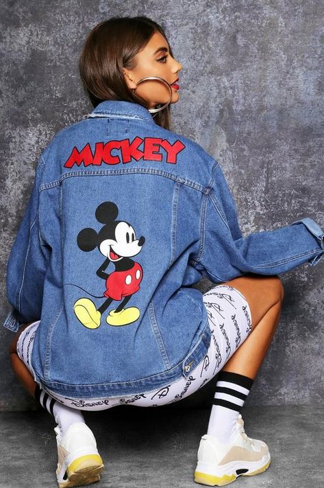 How To Wear Denim Jacket, Denim Colour, Boohoo Man, Diy Denim Jacket, Cute Disney Outfits, Denim Jacket Winter, Jean Jacket Outfits, Denim Art, Denim Jacket Outfit