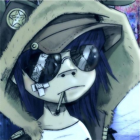 Gorillaz, Blue