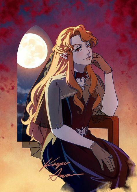 Dracula X Lisa, Lenore Castlevania, Alucard Dracula, Castlevania Netflix, Character Prints, Percy Jackson Drawings, Castlevania Wallpaper, Castlevania Anime, Fan Art Anime