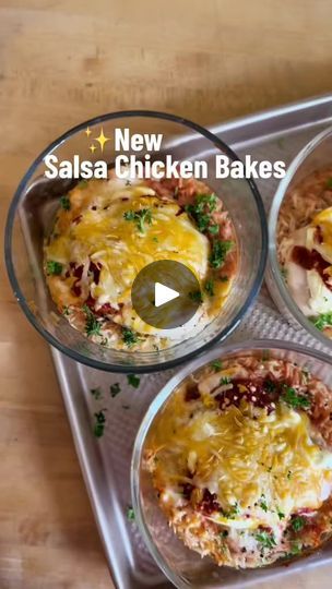 180K views · 2.5K reactions | Here’s another easy meal prep idea for you! 44 grams of protein per bowl!🤗 Full recipe in comments! #mealprep #highprotein #highproteinmealprep #macrofriendlyrecipes | Stay Fit Mom | Stay Fit Mom · Original audio Stay Fit Mom Recipes, Salsa Chicken Bake, Stay Fit Mom, Single Serve Meals, High Protein Meal Prep, Macro Friendly Recipes, Food F, Salsa Chicken, Lunch Meal Prep