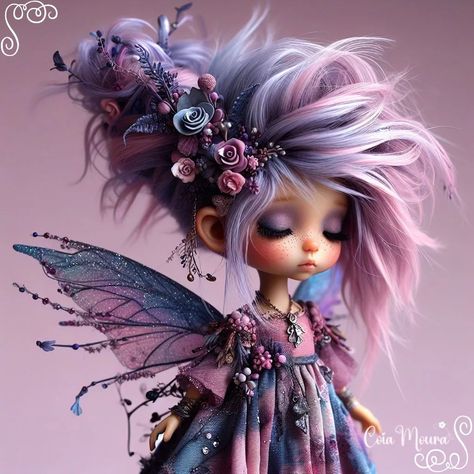 Day 1 - Glamour Punk - Hosted by @celedrine_art 💕 #celedrinemay2024 Animated Person, Fairy Images, Fairy Art Dolls, Pixies Fairies, A Kind Of Magic, Fairytale Fashion, Fairy Pictures, Fairy Tattoo, Cute Fantasy Creatures