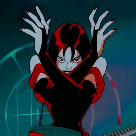 Hex Girls Hex Sisters Scooby Doo, Thorn Hex Girl Pfp, Hex Girls Icon, Hex Girls Pfp, Hex Girls Tattoo, Red Black Pfp, The Hex Girls Scooby Doo, Thorn Hex Girl, Hex Girls Aesthetic