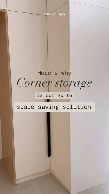 Corner Cabinets, Latest Interior Design, Corner Storage, Bedroom Decor Design, Corner Cabinet, غرفة ملابس, Space Saving Solutions, Storage Ideas, Home Renovation