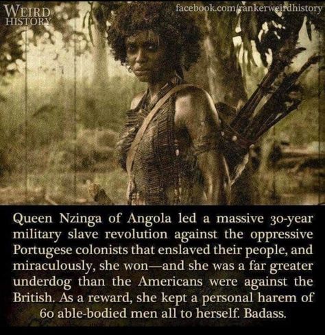 Queen Nzinga, History Queen, Historia Universal, School Memes, Interesting History, African History, Badass Women, The More You Know, African American History