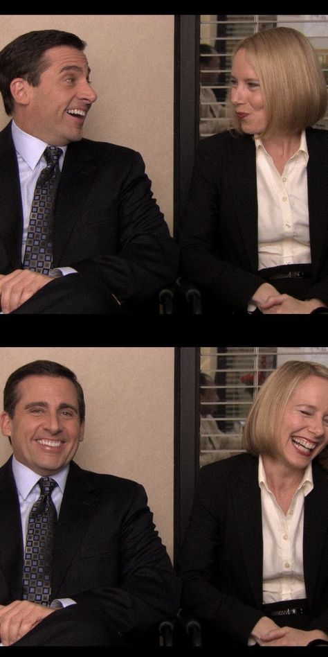 Office (season 7) Michael And Holly The Office, Holly And Michael, Michael And Holly, The Office Show, Office Fan, Jim Halpert, Dunder Mifflin, Michael Scott, Office Humor