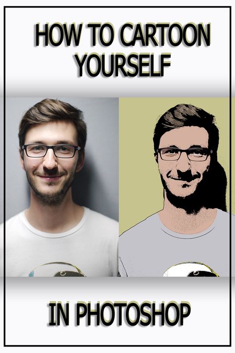 Want to cartoon yourself in Photoshop? In this Photoshop tutorial, we will learn how to turn any photo into a cartoon. How To Turn A Picture Into A Cartoon, Convert Photo To Cartoon, Photoshop Tutorials Free, Cartoon Yourself, Photoshop Tricks, Photoshop 7, Learn Photoshop, Celebrity Caricatures, Photo To Cartoon