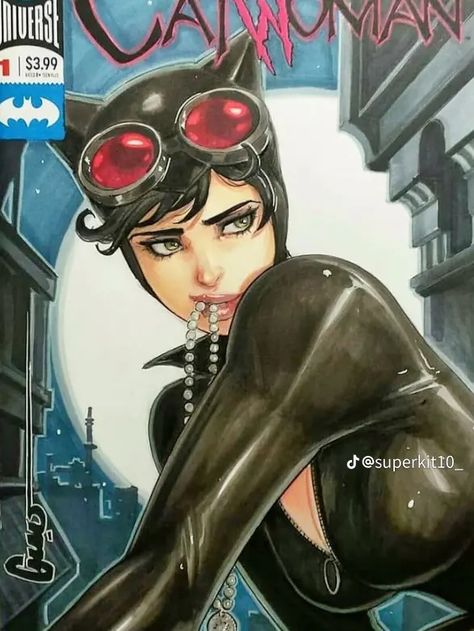 #catwoman #fanart #dc #superhero #batman #gotham #aesthetic Catwoman Fanart, Nail Bat, Gotham Aesthetic, Dramione Art, Breakup Messages, Catwoman Comic, Black Cat Marvel, Arte Do Kawaii, Superhero Batman