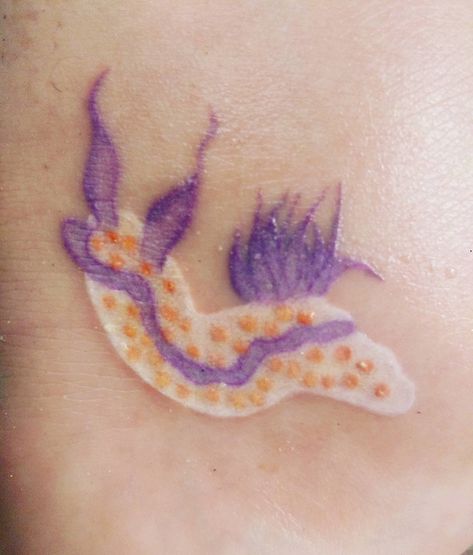 Nudibranch Tattoo, Sea Slug Tattoo, Aquarium Tattoo, Haku Tattoo, Tattoo Sea, Ocean Tattoo, Bamboo Tattoo, Tattoo Concepts, Jellyfish Tattoo