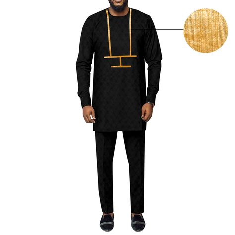 20 Plain colors Ankara dress Bazin riche Getzner African kitenge dress designs Men tops shirts and pants sets https://m.alibaba.com/product/1600646289993/20-Plain-colors-Ankara-dress-Bazin.html?__sceneInfo={"cacheTime":"1800000","type":"appDetailShare"} Men Kitenge Shirt Designs, Dress For Man, Kitenge Dress Designs, Kitenge Dress, African Styles, Ankara Dress, Kitenge, Men Tops, Shirt And Pants