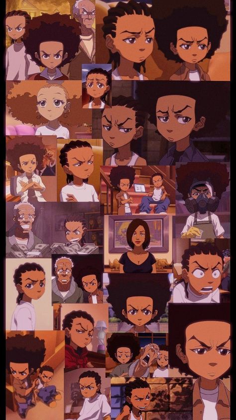 Wallpaper Iphone Cute Cartoon, Boondocks Cartoon, Hood Wallpapers, Iphone Wallpaper Iphone, Wallpaper Iphone Wallpaper, Cartoon Wallpaper Iphone, Pretty Wallpaper Iphone, Wallpaper Iphone Cute, Cartoon Wallpaper