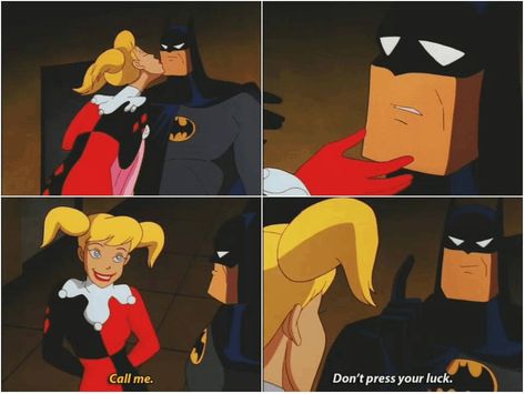 Batman & Harley Quinn Nightwing And Harley Quinn, Harley Quinn X Batman, Batman X Harley Quinn, Harley Quinn And Batman, Batman And Harley Quinn, Batman And Harley, Harley Batman, Batman Gif, Batman Tas