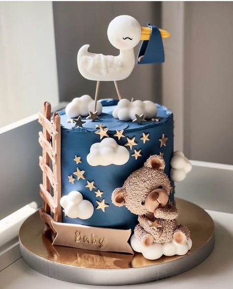 Baby shower cake ideas Tort Baby Shower Boy, Babyshowercakes Cake Designs, Baby Shower Cakes Boy, Tarta Baby Shower, Gateau Baby Shower Garcon, Torturi Baby Shower, Baby Boy Shower Cake, Baby Shower Cake Ideas, Boy Baby Shower Cake