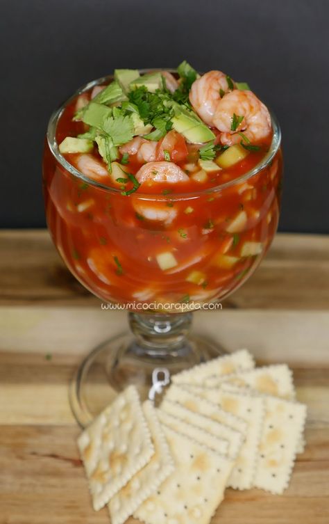 Ceviche Recipe Mexican, Mexican Shrimp Cocktail Recipe, Mexican Shrimp Cocktail, Cocktail Shrimp Recipes, Mexican Shrimp, Authentic Mexican Recipes, Ceviche Recipe, Shrimp Cocktail, Shrimp Dishes