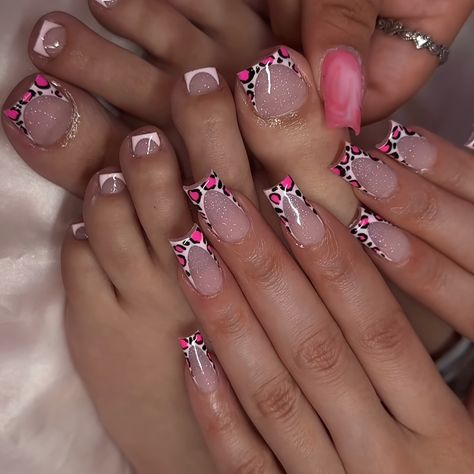 Faster shipping. Better service Acrylic Toe Nails, Long Press On Nails, Wild Safari, Pink Milk, Really Cute Nails, Nail Forms, Manicure Y Pedicure, Fabulous Nails, Limes