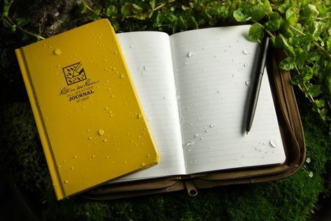 Waterproof Notebook! Explorer Journal, Waterproof Notebook, Waterproof Paper, Sleeping Under The Stars, The Future Is Now, Journal Kit, Photography Equipment, Printer Paper, Pen And Paper