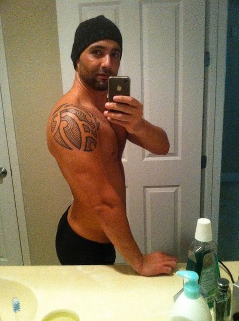 Tribal on deltoid Tattoo Colors, Tattoo Placement, Color Tattoo, Polynesian Tattoo, Tattoos, Color