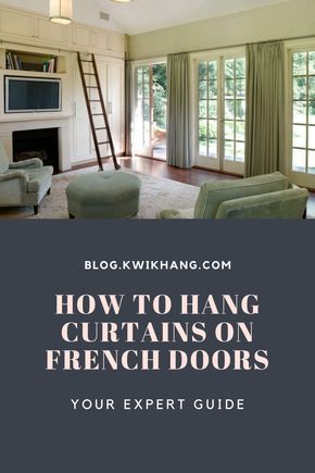 Hanging Drapes Over French Doors, Curtains Interior French Doors, Drapes Over French Doors, Drapes For French Doors, Curtain French Door, Curtains For French Doors Living Room, Curtains On French Doors, Curtains French Doors, French Door Curtain Ideas