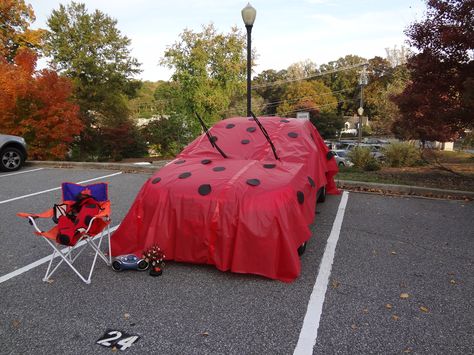 Trunk or Treat Ladybug Trunk Or Treat, Cars Preschool, Unicorn Car, Trunk Or Treat Ideas, Fall Fest, Treat Ideas, Trunk Or Treat, Car Trunk, Neat Ideas