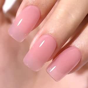 L'UGX Translucent Pink Jelly Gel Nail Polish,15ML Neutral Nude Gel Polish Pink Sheer Natutal UV French Tip Color Gel Nail for Nail Art DIY Manicure at Home Holiday Gifts for Women LGS-713 French Tip Color, Gel Polish Pink, Diy Manicure At Home, Nude Gel Polish, Jelly Gel Nail Polish, Pink Sheer, Gifts For, Colorful Nail Designs, Manicure At Home