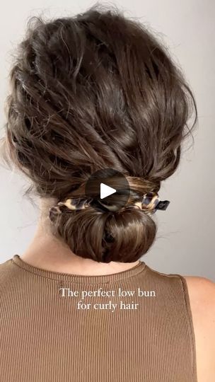 31K views · 1.5K reactions | The perfect low bun created with classic and mini scrunchies by @blushsilkspillowcases . Use code curlycarr10 for 10% off sitewide 🤍 

#lowbun #lowbunhairstyle #lowbunhairstyle #summerhairstyles #summerhairtrends #hairstyleinspiration #hairinspo #curlyhairstyles #curlybun | Jennie 🌷 | Curly Hair Care and Simple Hairstyle Tutorials | Mariah Carey · Fantasy (Bad Boy Mix) Curly Hair Low Bun, Perfect Low Bun, Braid Quotes, Diamond Face Hairstyle, Mini Scrunchies, Summer Hair Trends, Curly Bun Hairstyles, Braids For Boys, Simple Hairstyle