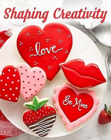 Amazon.com: Ann Clark Premium Meringue Powder Made in USA, 8 oz : Grocery & Gourmet Food Valentines Day Cookie, Heart Strawberry, Heart Lips, Valentine Cookies Decorated, Valentines Day Sugar Cookies, Valentine Sugar Cookies, Basic Cookies, Cake Simple, Valentines Day Cookies