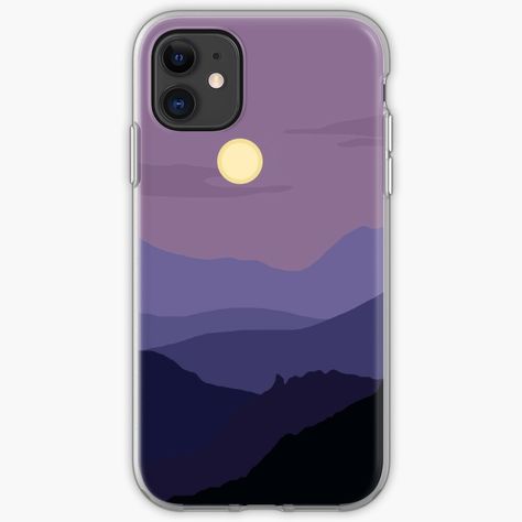 Phone Case Painting Purple, Iphone Case Purple, Back Cover Design, Creative Iphone Case, Purple Iphone Case, Purple Sunset, Purple Paint, Iphone Case Covers, Iphone Wallet