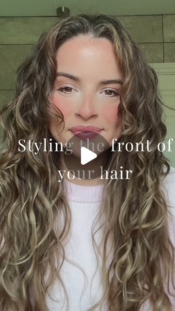 How To Style Front Curly Hair, Face Framing Pieces Curly Hair, Face Framing Curls, Hair Volume Clips, Curly Hair Up, Curling Rods, Big Group, Volume Hair, Face Framing