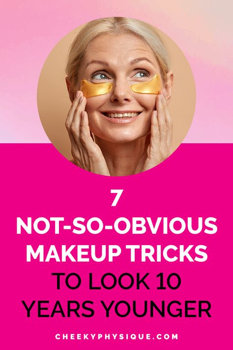 Want makeup tips to look younger? Here are 7 things you should and shouldn't do Makeup To Look Younger, Tips To Look Younger, Makeup Tips To Look Younger, Skin Tightening Treatments, Makeup Mistakes, Get Toned, Dos And Don'ts, Toned Arms, Makeup Tricks