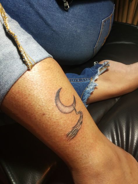 Moon River Tattoo, Small Moon Tattoo, River Tattoo, Small Moon Tattoos, River Flowing, Branch Tattoo, Tattoo Prices, Moon River, Angel Tattoo