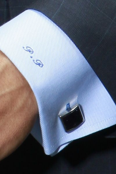 french cuff with monogram Manset Lengan, Monogrammed Cuff, French Cuff Shirts, French Cuff, Sharp Dressed Man, Men's Suit, Men Shirt Style, Well Dressed Men, Gentleman Style