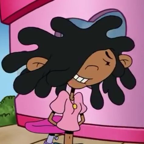 Cree Lincoln, Numbuh 5, Nostalgic 90s, Nostalgia Art, I Want Her, Black Cartoon Characters, Black Characters, Black Anime Characters, Black Artwork